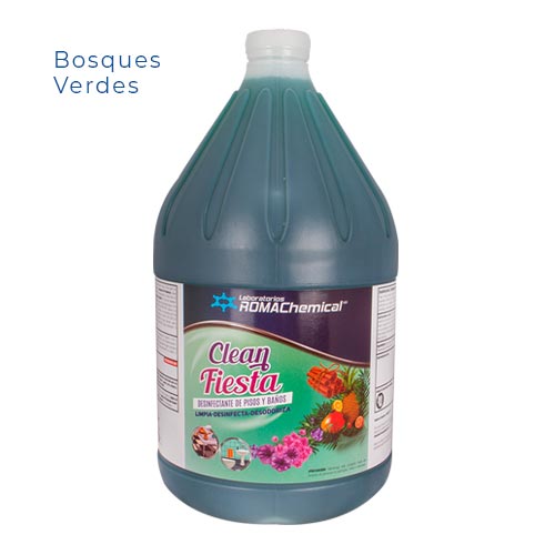 Clean Fiesta fragancia bosques verdes galon