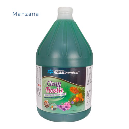 clean Fiesta fragancia manzana galon